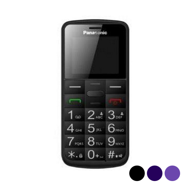 Mobile telephone for older adults Panasonic Corp. KX-TU110EX 1&comma;77” TFT Bluetooth LED
